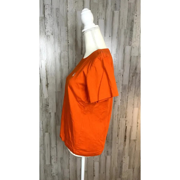 L.A.T Women's Medium Clemson Tigers Orange Short‎ Sleeve Crew Neck T-Shirt - Picture 6 of 6